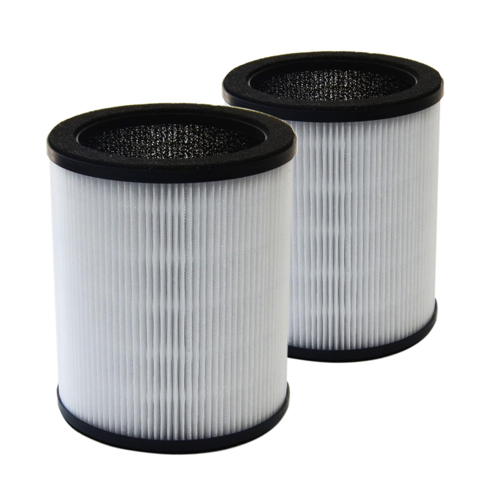 PUREBURG Replacement True HEPA Filter Compatible with Druiap KJ80 Air Purifier,Part# AF3080, H13 3-Stage Filtration High-efficiency Activated carbon 2-in-1 Air Clean Dust VOCs,2-Pack