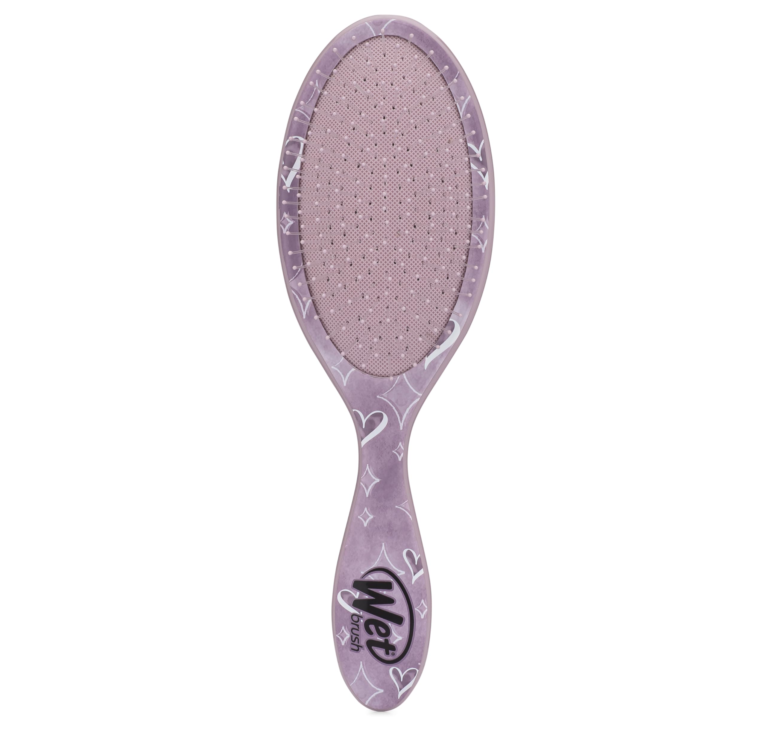 Wet Brush Original Detangler Hair Brush, Stitch & Angel (Disney Love), Ultra-Soft IntelliFlex Bristles, Detangling Bristles Glide Through Tangles (Wet Dry & Damaged Hair), Women & Men