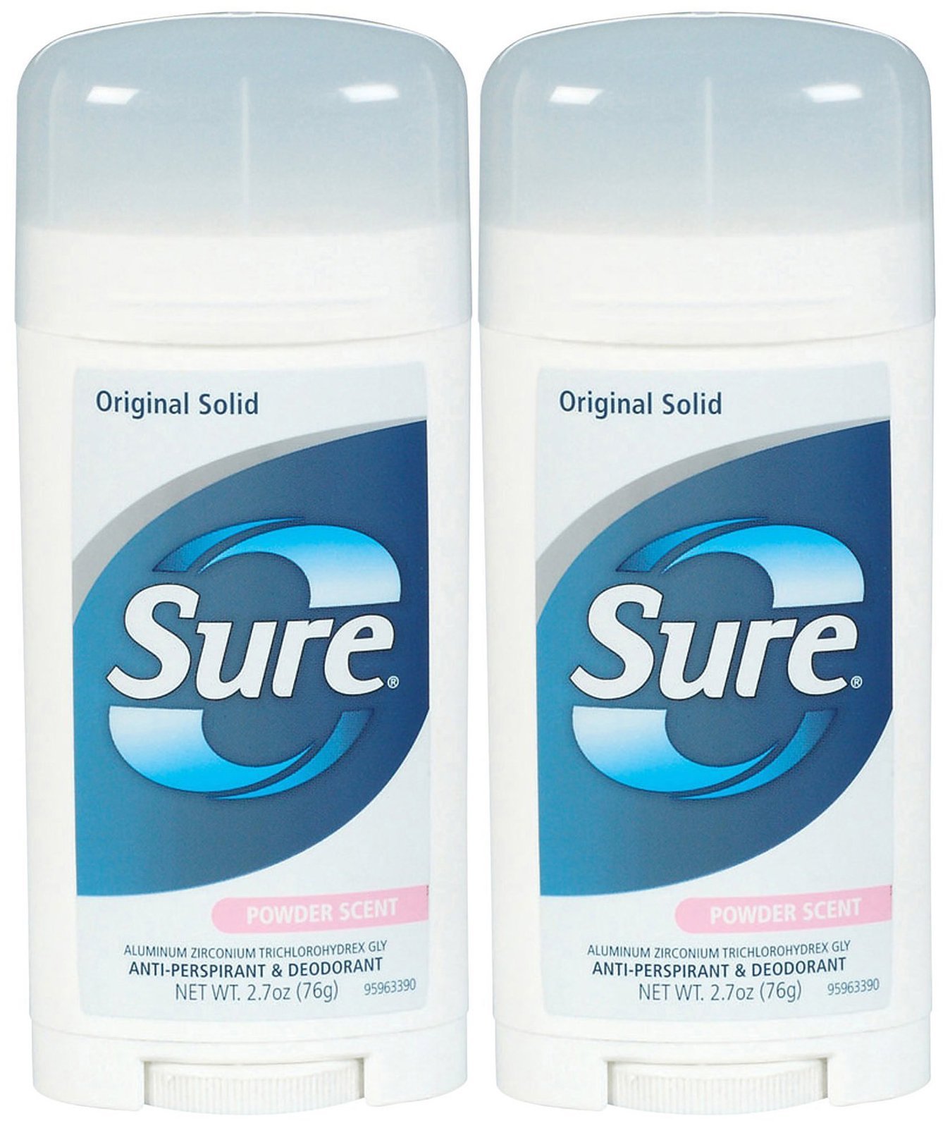 Sure Deodorant Original SolidRegular2.7 oz2 Pack Sure
