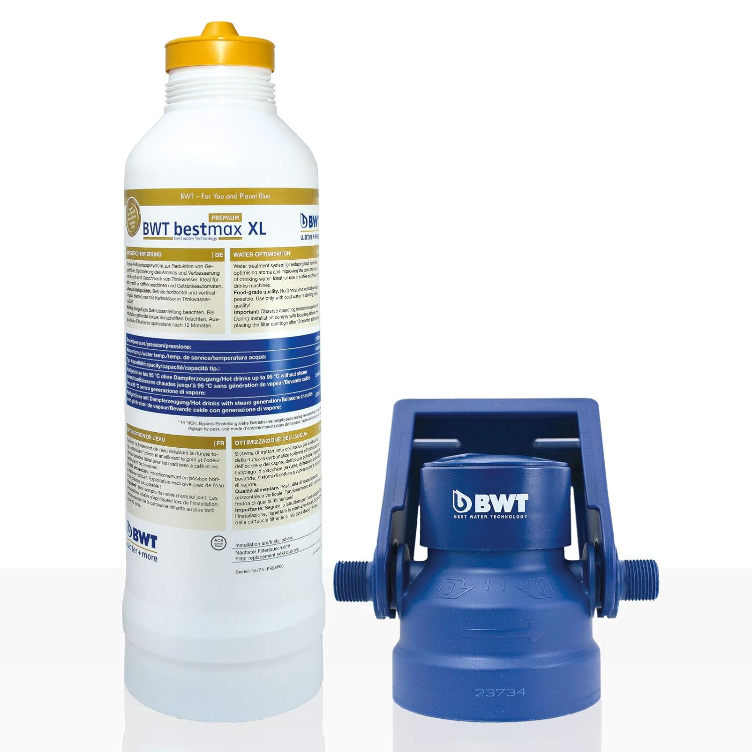 Bestmax Filtres De Taille Xl Water Bwt More Avec Tête Env