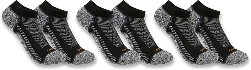 Force-Calcetines de Peso Medio (3 Unidades), Negro, L para Hombre