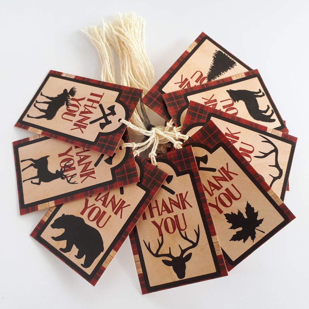 lumberjack baby shower favors