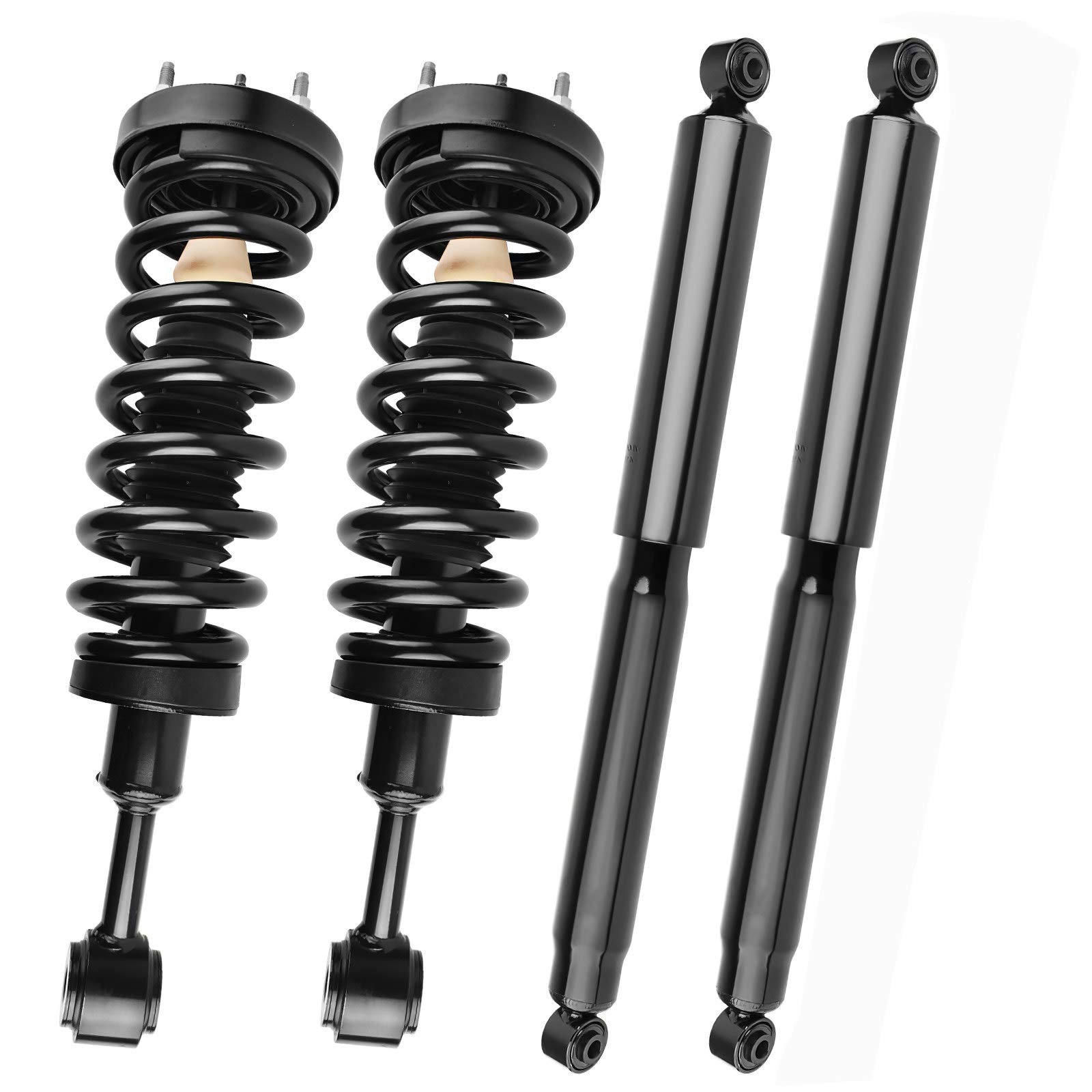 Photo 1 of AUTOSAVER88 Complete Struts Compatible with 2004-2008 Ford F150, 2006-2008 Lincoln Mark Lt 4WD Front & Rear Shock