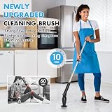 HOOFUN Electric Spin Scrubber 2024 Upgraded Cordless Power Brush 8 Heads view 2