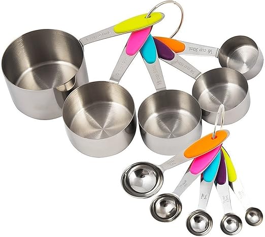 Measuring Cups and Measuring Spoons Set 
