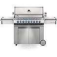 Napoleon PRO665RSIBNSS-3 Prestige PRO RSIB Natural Gas Grill, 665 sq.in. + Infrared Side and Rear Burners, Stainless Steel
