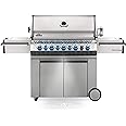 Napoleon PRO665RSIBPSS-3 Prestige PRO 665 RSIB Propane Gas Grill, sq.in. + Infrared Side and Rear Burners, Stainless Steel