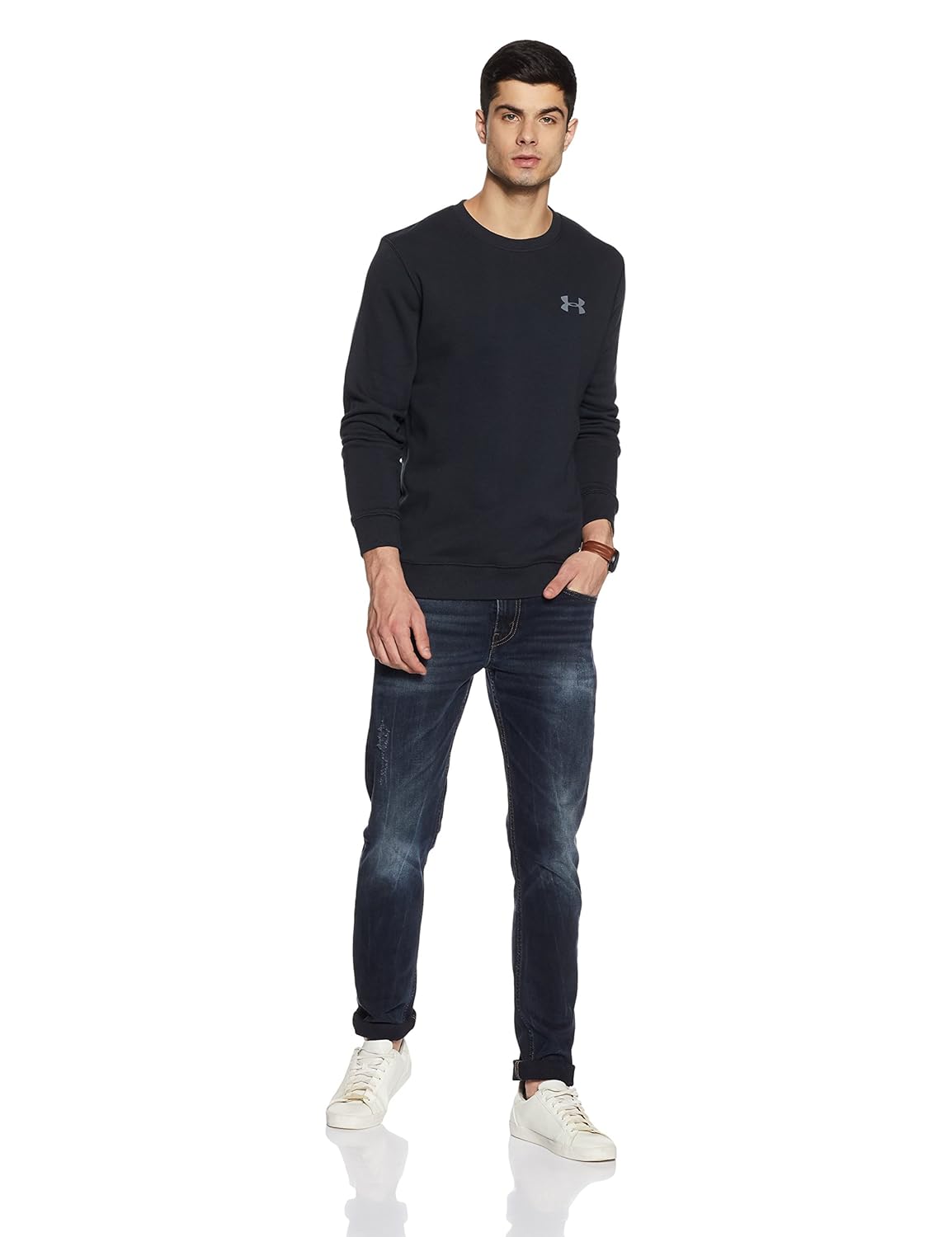 under armour men's plain slim fit t-shirt