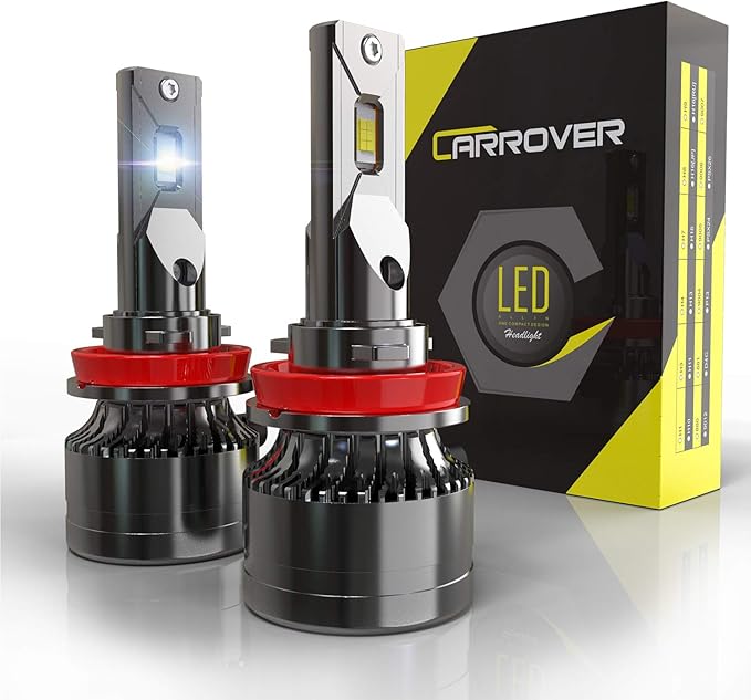 Amazon.fr H11 LED 18000LM Ampoules Voiture 110W 12V 6000K