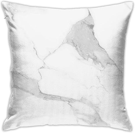 Amazon Co Jp 座布団カバー 大理石 破裂 大理石風 白 割れ目 クッションカバー45x45 両面 ふわふわ 車用 背当て カフェ 部屋 ホーム 飾り 抱き枕カバー プリンのホーム ホーム キッチン