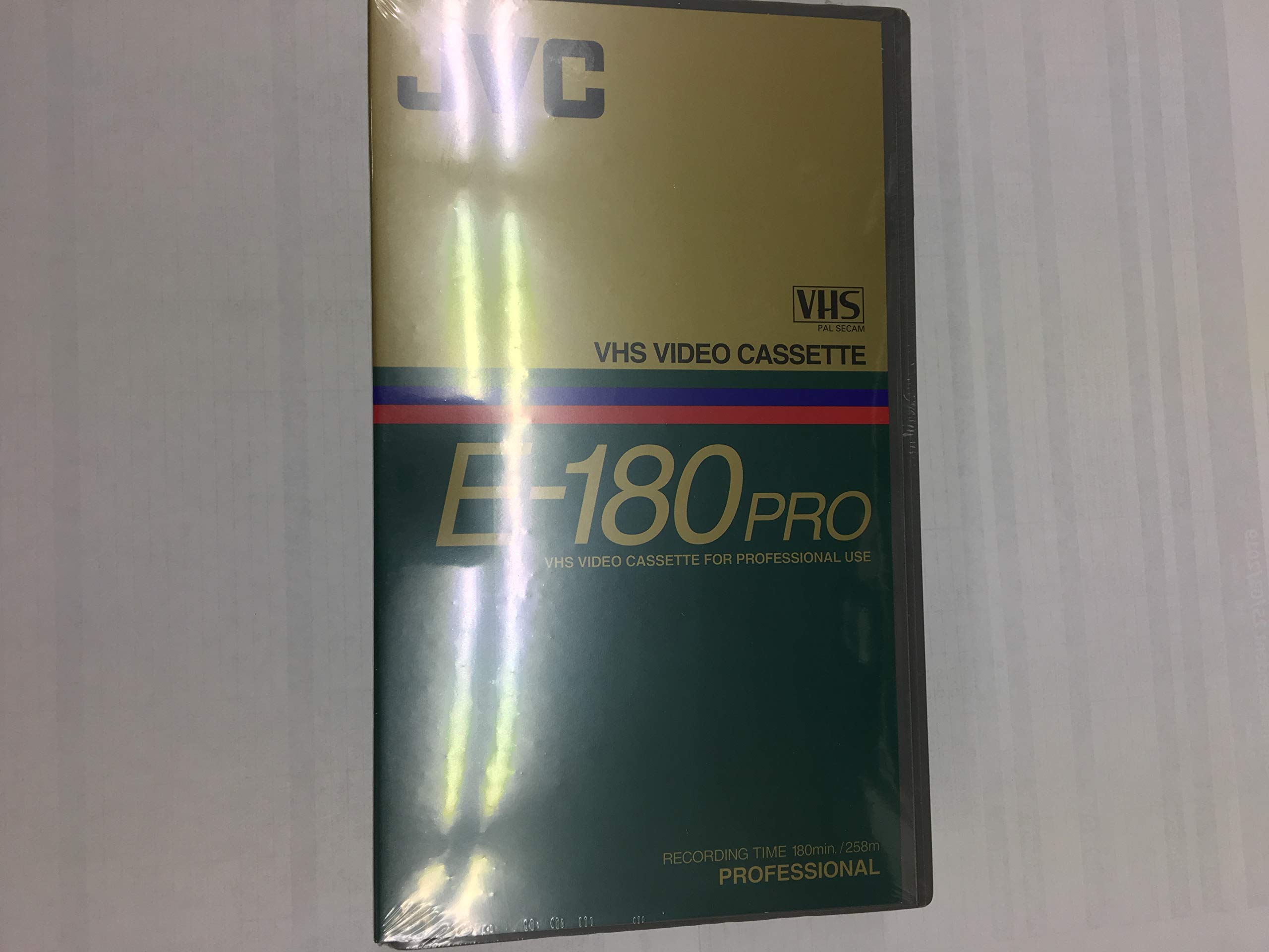 JVC E180 1PK Blank Tapes