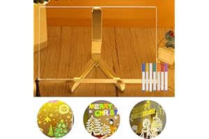 WATORN 2025 New LED Acrylic Board with Colors, Light Up Acrylic Message Board Light Up Dry Erase Board with Adjustable Stand and 7 Colors Pen, LED Illuminated Drawing Board for Office School Home
