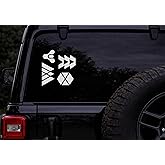 Rainbow Animated Design Destiny 4 Vinyl Decals, Video Game Decals, Car,Sports Bikes, Truck