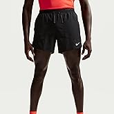 Nike Mens Dri-fit Stride 5" Brief-Lined Shorts