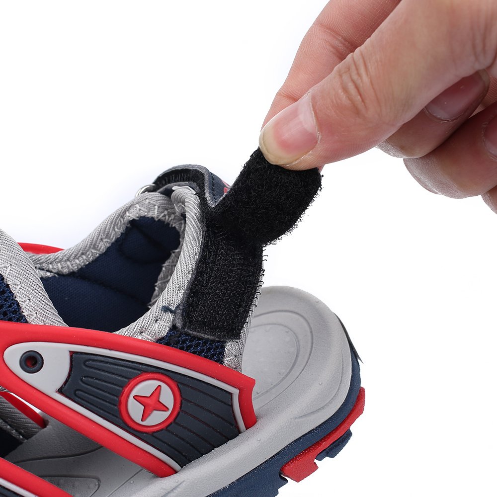 HOBIBEAR Boys\' Girls\' Closed-Toe Sport Water Sandals AU3326(13,Blue)