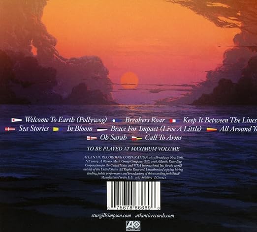 Sturgill Simpson A Sailor S Guide To Earth Amazon Com Music