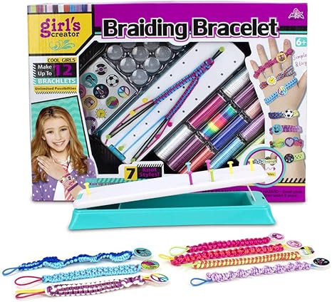 Amazon Gili 友情ブレスレットキット アートとクラフト 女の子の Amazon Gili 友情ブレスレットキット アートとクラフト 女の子の