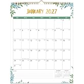 2027 Calendar - 2027 Wall Calendar Vertical, 14.8'' x 11.5'' | Jan. 2027 - Dec. 2027, Calendars 2027 with Julian Dates, Twin-Wire Binding, for Schools, Work Offices, and Families