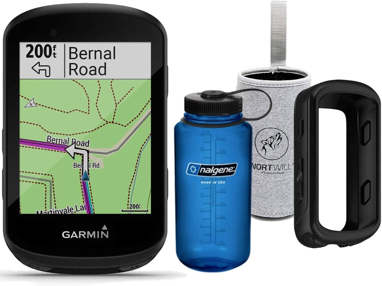 Nortwill - Garmin Edge 830 Performance Cycle GPS Bundle, Bike Computer with Mapping, Dynamic Performance Monitoring and Popularity Routing - Garmin Silicone case (GPS Bundle)