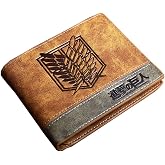 Attack on Titan Multi-Card Compact Center Flip Bifold Wallet