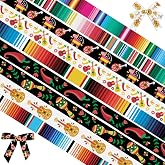 9 Rolls Fiesta Ribbon 3/8