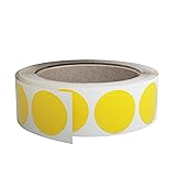 Royal Green Colored Label Circle Stickers in one