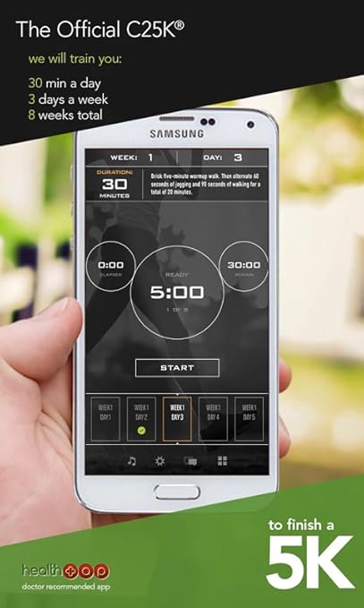 Amazon Com C25k Couch To 5k 5k Trainer Pro Appstore For Android