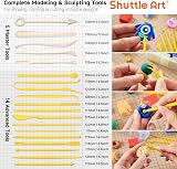 Shuttle Art Polymer Clay Kit 50 Colours 19 Tools 10 Accessories Non-Toxic view 3