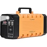 EasyFocus 500W 288WH Backup Portable Generator Solar Power Source 500W Pure Sine Wave Power Inverter UPS 26AH Li-on Battery CPAP Pack Home Camping Emergency Power Supply Charged by Solar/AC Outlet/Car