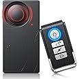 110dB Car Alarm System, Anti-Theft Vibration Alarm with 10 Levels Sensitivity Adjustable, Wireless Remote Anti Theft Device for Car, Truck, RV, E-Bike, Motorcycle