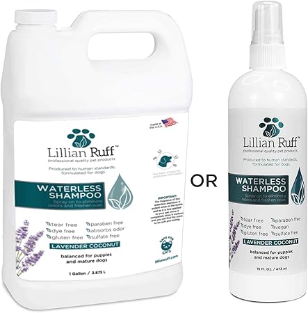 no rinse dog shampoo