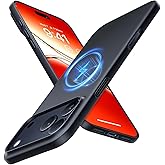 TORRAS Magnetic Slim-Fit for iPhone 17 PRO MAX Case, Ultra-Thin 17 ProMax Phone Case Compatible with MagSafe, Light Anti-Scratch Matte Hard PC Bayer 6.9 inch OriginFit, Matte Black