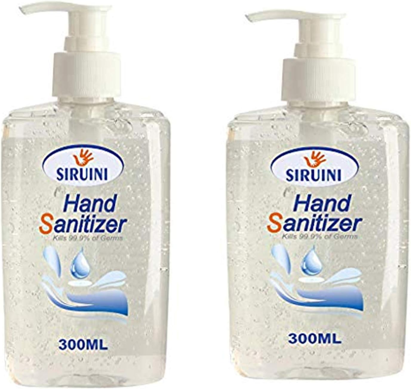 Lazapa Liquid Hand Soap Refill Disposable Hand Sanitizer Maintaining Clean Hands Travel Portable No-Rinse Liquid Hand Soap for Adults Kids (300 ml)