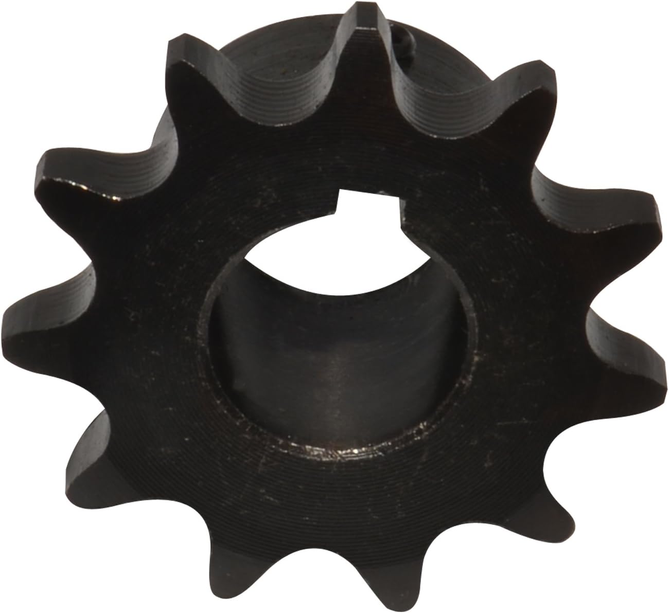 KOVPT # 40 Roller Chain Sprocket 11 Teeth B Type Bore 0.625" Pitch 0.5" OD 2.003" #45 Carbon Steel