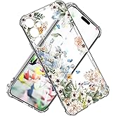 Dcwunk for Samsung Galaxy A16 Case 5G 6.7", [10FT Military Grade Drop Test] Marble Planet Soft Slim TPU Protective Shockproof Phone Case Cover (Elegant Blossom)
