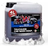 Wash Chems Pro50 Foam Cannon Car Wash - Touchless Detergent Soap - 1.06 Gal | Commercial Grade Auto Foam Cleaner, Car Wash Equipment Pressure Washer Soap, Concentrate Foam Cannon for Trucks &amp; Tractors