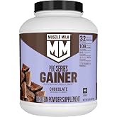 Muscle Milk Gainer Protein Powder, Chocolate, 32g Protein, 5 Pound