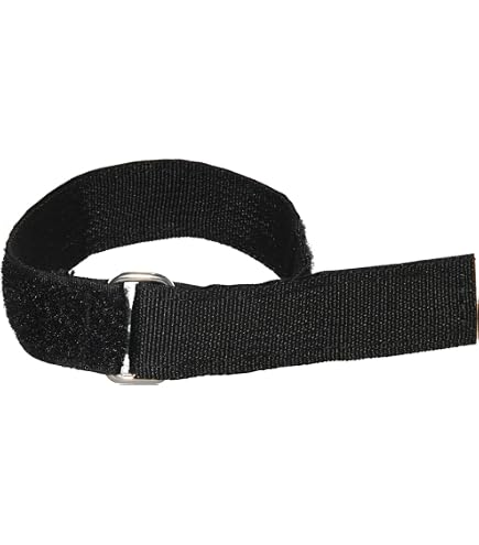 AIRNIX 4-Pack 36" X 2" Nylon Hook And Loop Cinch Straps With Metal Buckle - View #2