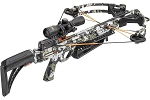 Wicked Ridge by TenPoint Rampage XS Crossbow, Peak XT - 390 FPS - The Ultimate Affordable Hunting Machine - Includes Lighted 3X Pro-View Scope