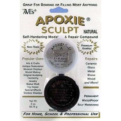 Aves Apoxie Sculpt Natural 2-Part Self-Hardening Modeling Compound 1/4 lb