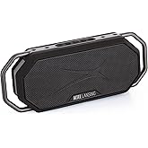 Altec Lansing HydraWAVE Portable Bluetooth Speaker, 12h Playtime, USB-C Quick Charge, True Wireless Pairing, IP67 Waterproof Bluetooth Speaker, Voice Assistant Compatible
