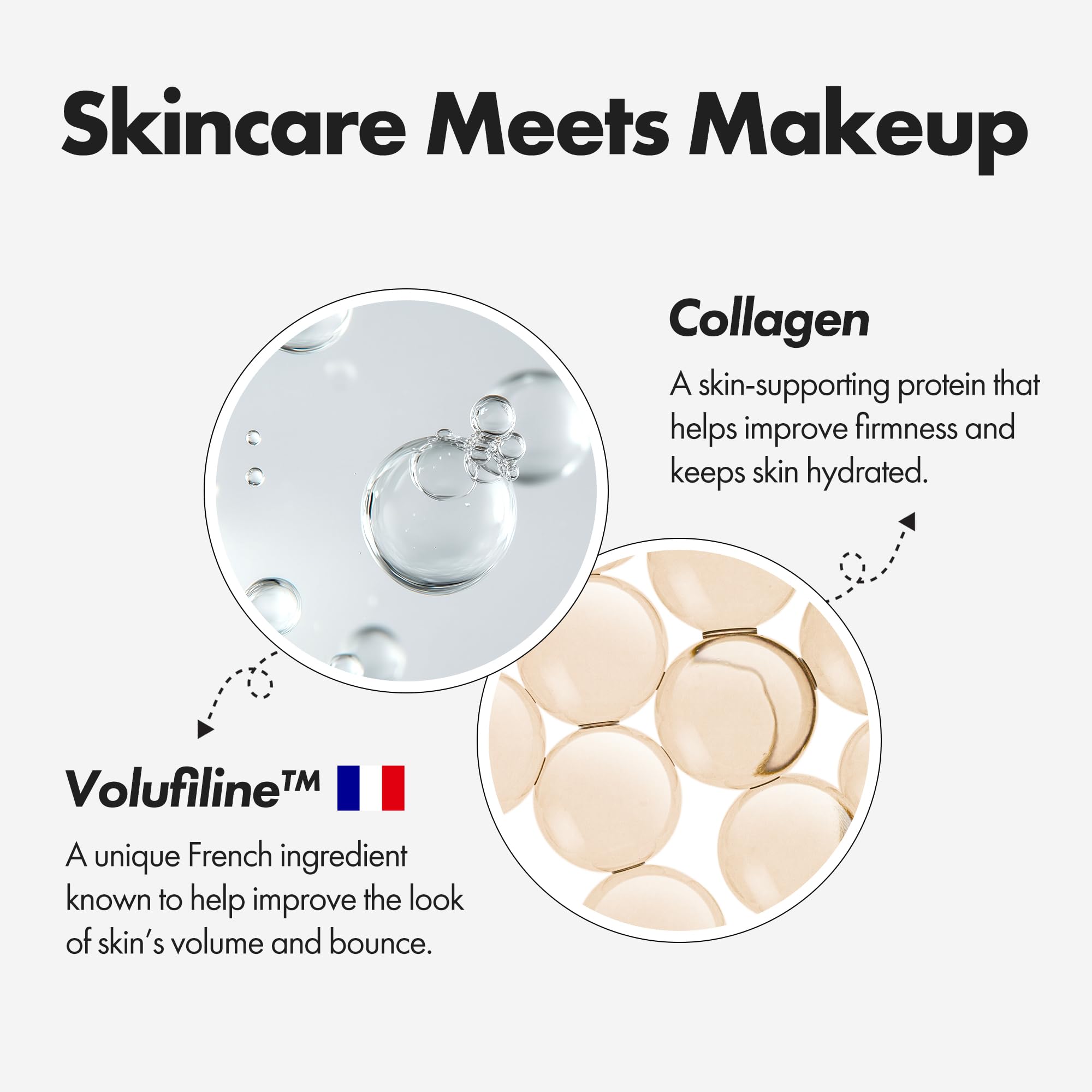 ELROEL Blanc Cover Cream Stick V White - Korean Color-Changing Foundation Stick with Volufiline - Medium to Full Coverage Dewy Finish Base Makeup - Dual-Ended with Detachable Brush (202 Natural)