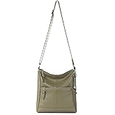 The Sak Lucia Leather Crossbody Purse - Premium Leather Women's Handbag for Everyday & Travel - Cross Body Bag With Zipper