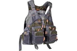 Bassdash Fly Fishing Vest Mesh Vest Free Size