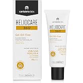 Heliocare 360 Oil-Free Gel SPF50 50ml / Gel Sunscreen For Face/Daily UVA UVB Visible light Infrared-A Anti-Ageing Sun Protection