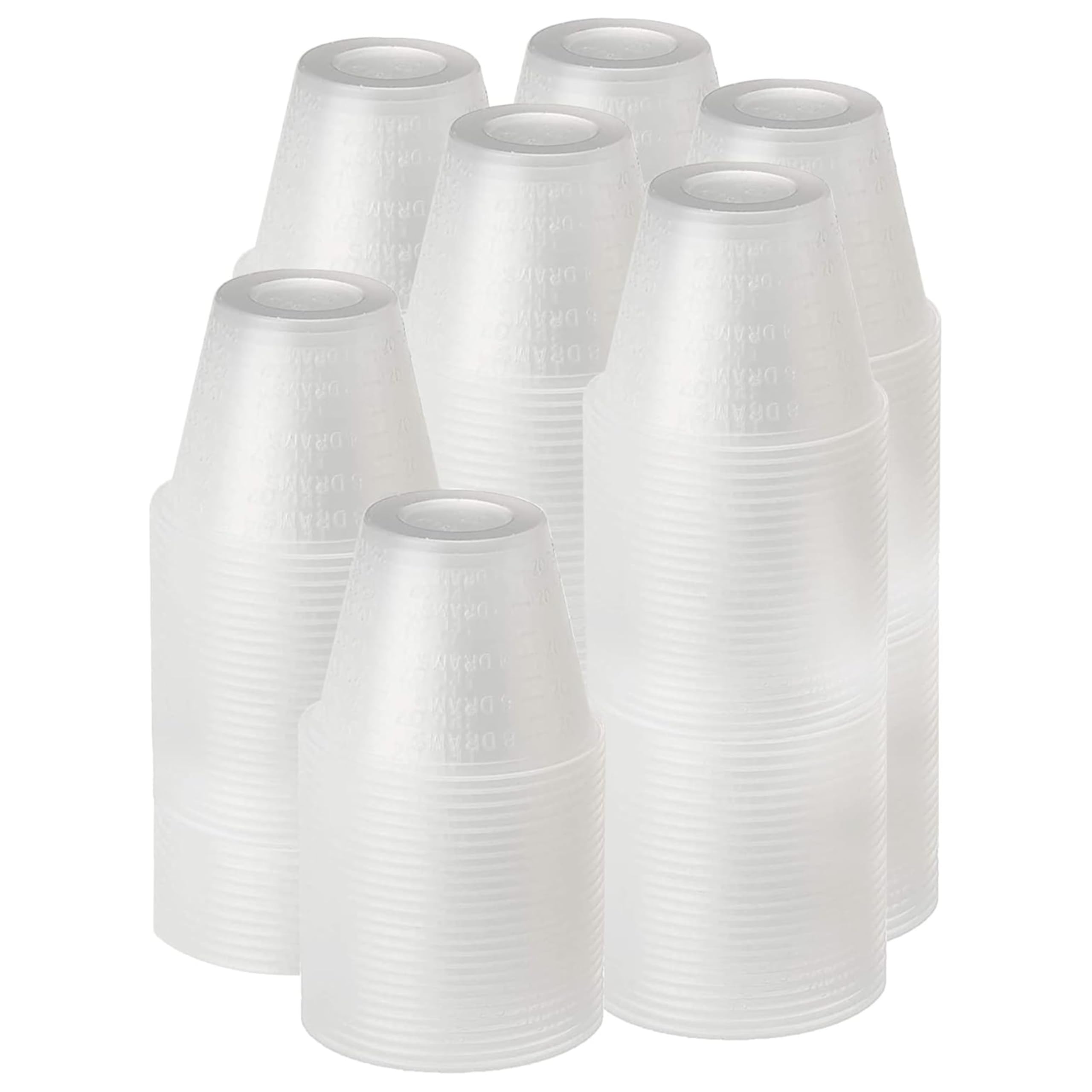Photo 1 of [1000 Count - 1 oz.] Perfect Stix Disposable Graduated Plastic Medicine Cups - For Mixed Pills, Medication Measuring, Resin Mixing, Mouthwash