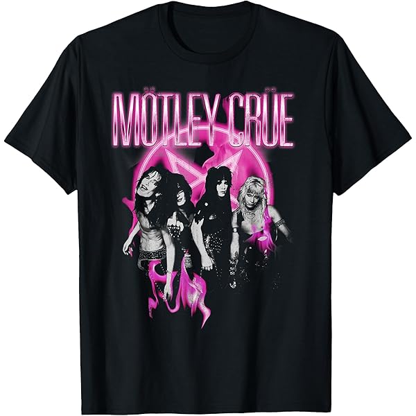 Amazon.com: Mötley Crüe – '85 US Tour T-Shirt : Clothing