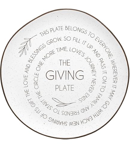 Mud Pie Set Piatti In Gres “Our Home Everything” Con Frusta In Silicone – 2 Pezzi