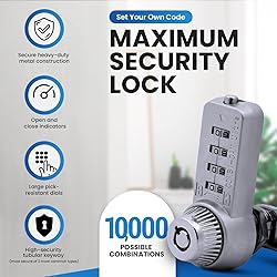 Combi-Cam 7432S & Keys Ultra, 0 5/8, Chrome