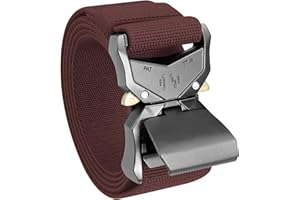 KIRA SUTSU Ｋｉｒａ Ｓｕｔｓｕ Quick Release Rigger Belt 1.5 Inch Nylon Web Tactical Belt